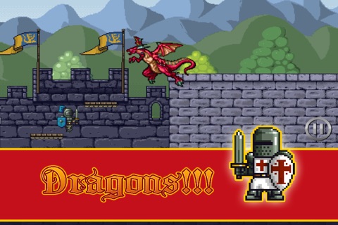 A Knight Slayin Dragons - Castle Fire War screenshot 3