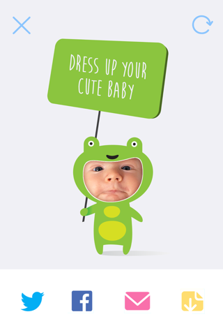 Kiddi - dress up your baby! screenshot 2