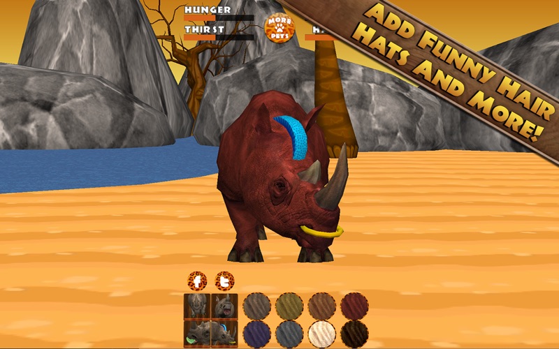 Virtual Pet Rhinoceros thumbnail 2