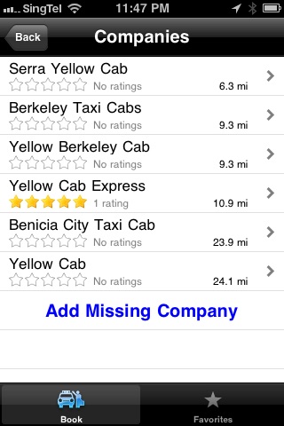 TaxiFindr screenshot 3