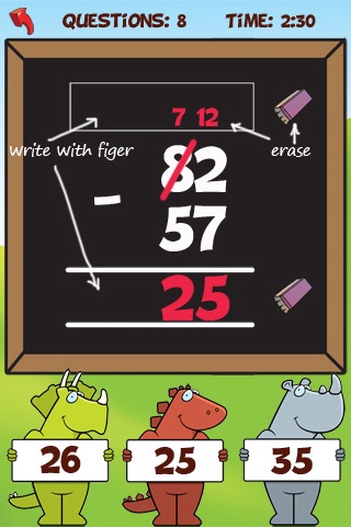 A Math Regrouping App: Addition and Subtraction FREE screenshot 3