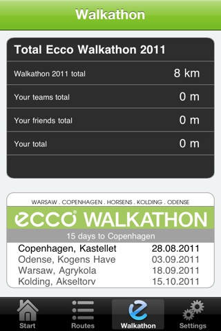 Walkathon powered by ECCO screenshot 3
