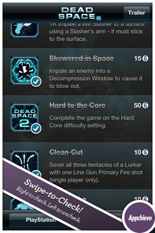 (A) Dead Space 2 Achievements + Trophies screenshot 2