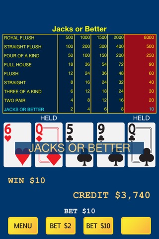 Video Poker Machine screenshot 3