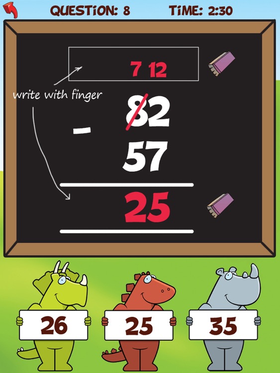 A Math Regrouping App: Addition and Subtraction HD