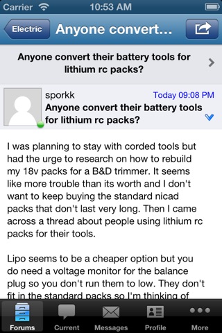 Lawn Mower Forum screenshot 4