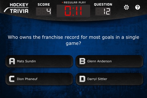 Toronto Maple Leafs - Hockey Trivia Lite screenshot 3