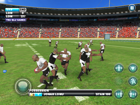 Скачать игру Jonah Lomu Rugby Challenge: Quick Match