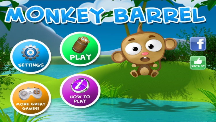 Monkey Barrel Game - Blast the Monkeys screenshot-3