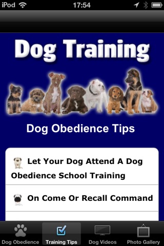 Dog Training: Obedience, Behaviour and Commands screenshot 3