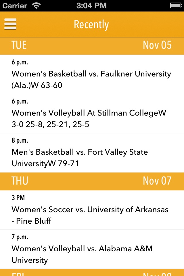 Alabama State Athletics screenshot 4