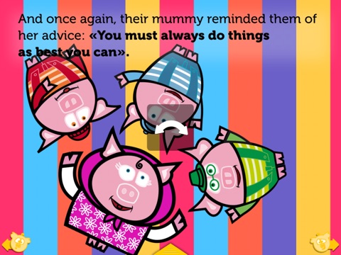 THE THREE LITTLE PIGS HD. ITBOOK STORY-TOY. screenshot 4