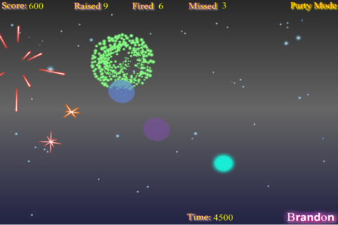 Space Fireworks screenshot 2