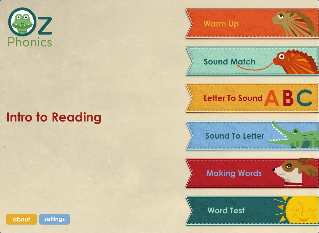 Intro To Reading by Oz Phonics screenshot 2