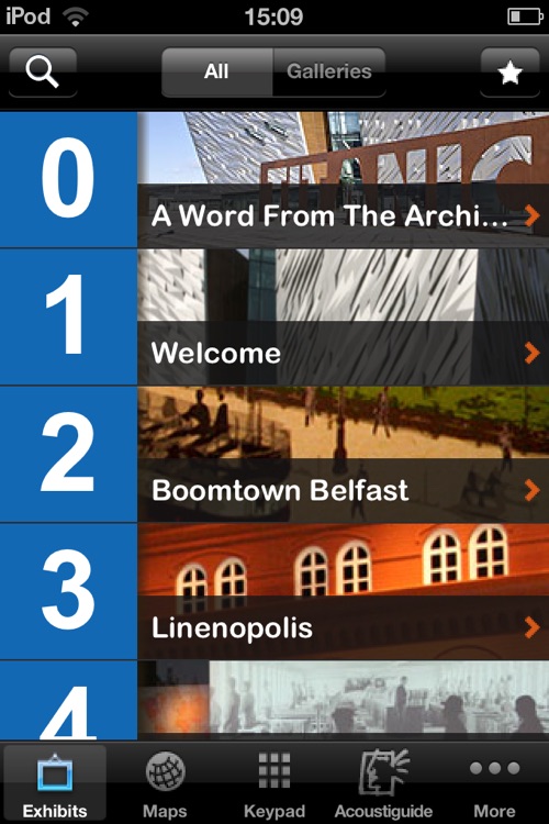 Titanic Belfast – Acoustiguide App