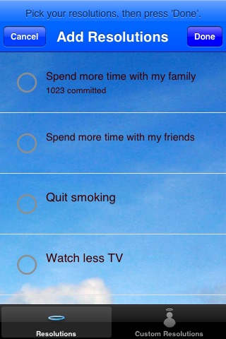 Good Resolutions screenshot 4