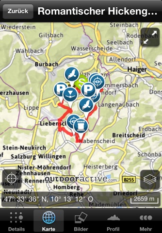 Tourenplaner Rhein Main Presse: Wandern und Radfahren in Rheinhessen, Rheingau, Taunus, Nahe, Wonnegau und Ried screenshot 4