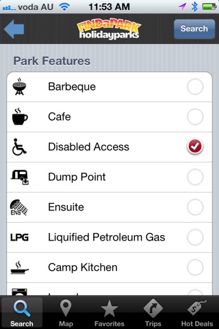 Find A Park Holiday Parks Australasia screenshot 3