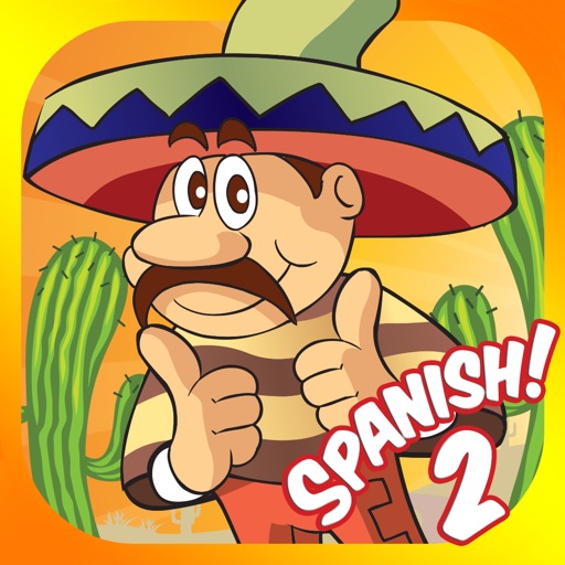 Learn Spanish Words 2 Free: Vocabulary Lessons Game Using Language Flashcards iOS App
