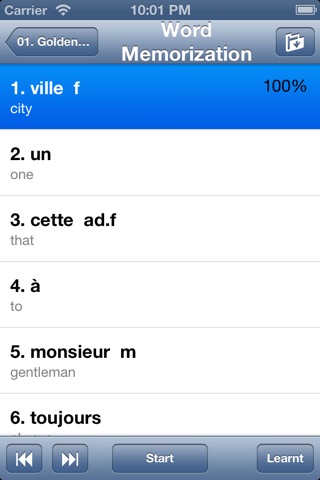 QuickTeacher French Language screenshot 2