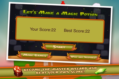 Neoniks book world:  Make magic potions with your wand and become a wizard for the kingdom! screenshot 3