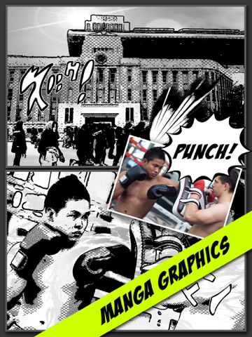 Manga Comics Camera free for iPad screenshot 2