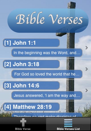 Screenshots of Bible Verses Free for iPhone