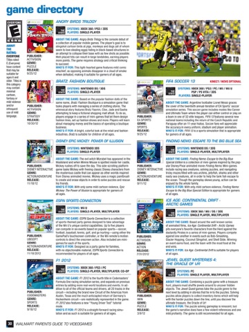 Walmart Parents Guide to Videogames Magazine screenshot 4