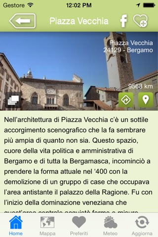 Bergamo city guide screenshot 3