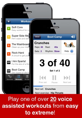 Ab Workouts Pro screenshot 2
