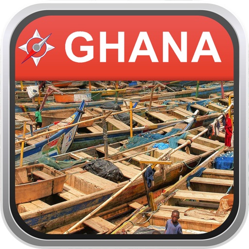 Offline Map Ghana: City Navigator Maps icon