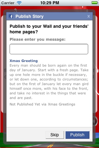 Christmas Greetings Free screenshot 3