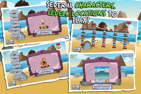 Cool Monster Surfers: High Flying Boards Extreme screenshot 4