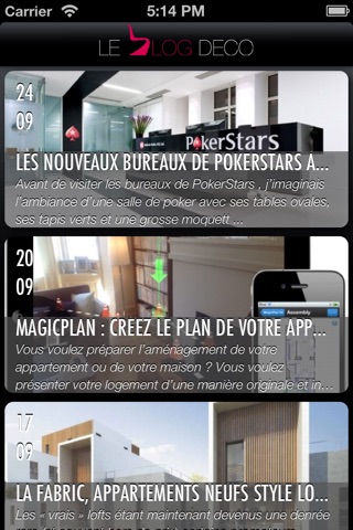 Le Blog Deco - décoration d'intérieur, mobilier et objets design screenshot 2