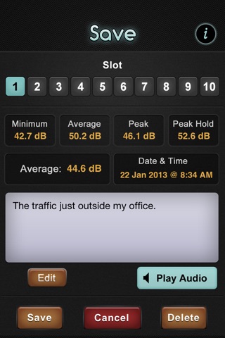 Graphing Decibel Meter screenshot 4