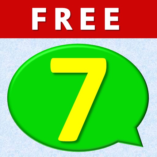 7 Letter Spelling FREE Icon