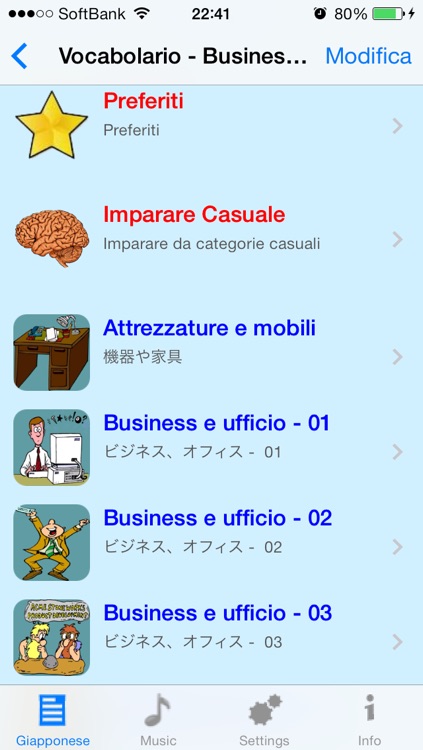 Giapponese - Talking Italian to Japanese Phrase Book - JEsprime screenshot-3