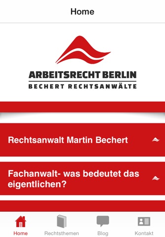 Arbeitsrechtskanzlei Bechert screenshot 2