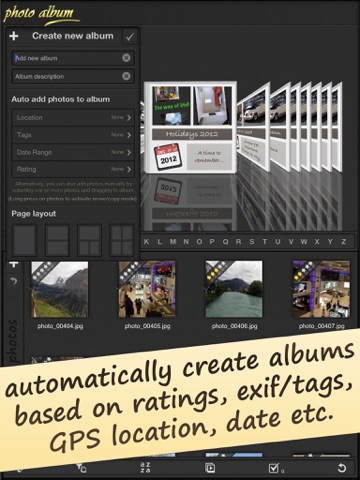 Photos to Albums screenshot 2