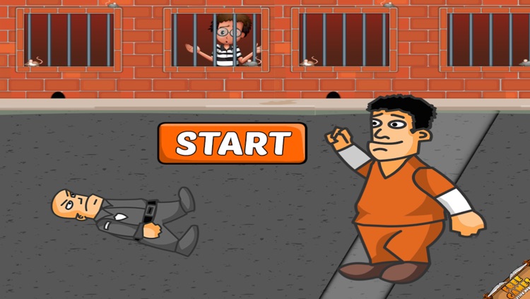 Prisoner Food Fight - Jail Hero Orange Defender