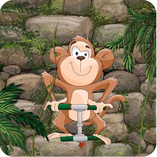 Monkey Jungle Banana Super Climb Game iOS App