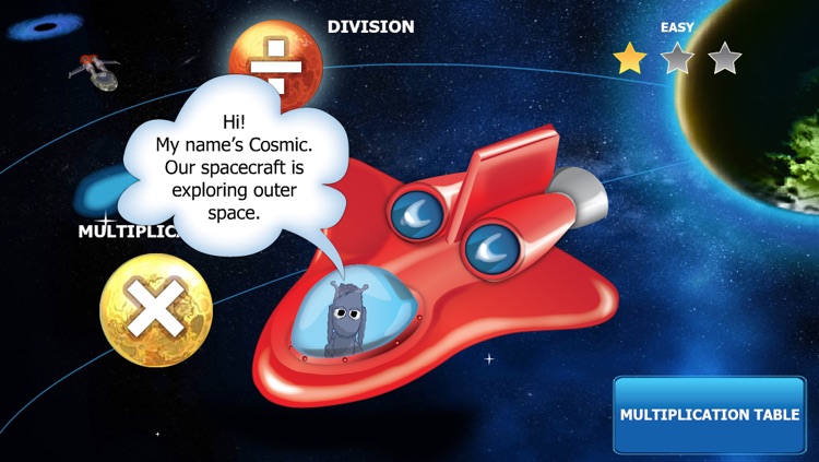 Space Mathematics: Multiplication and Division