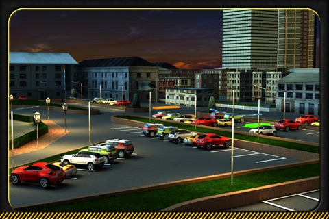 Sports Car Parking 3D - Top Free Luxury Car Driving, Parking and Traffic Handling Simulator screenshot 2