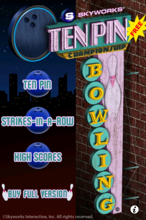 Ten Pin Championship Bowling® Free