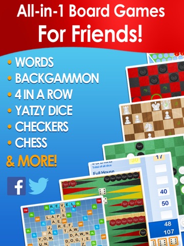 Your Move Board Games ~ play free online Chess, Checkers, Dice, Words & Backgammon with family & friendsのおすすめ画像1