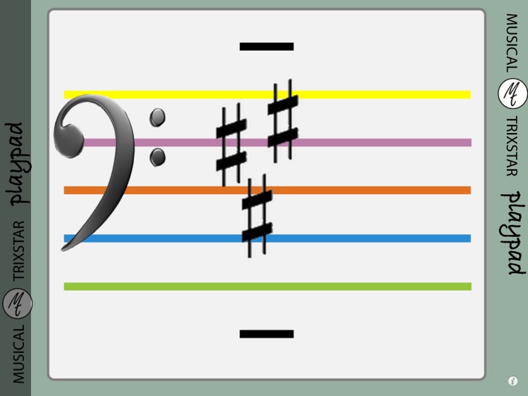 playpad pro. Music Theory Stave Instrument.