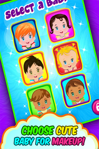 Baby Hair Makeup salon – Kids & girls Fun Addictive Games screenshot 3