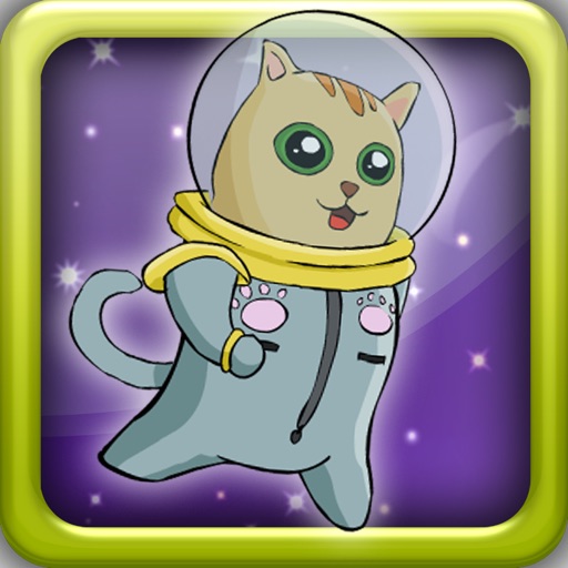 Astro Cat Jumping Space Game - Free Version