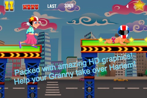 A Harlem Shake Granny Run FREE HD - Endless Multiplayer Runner Race Game screenshot 4