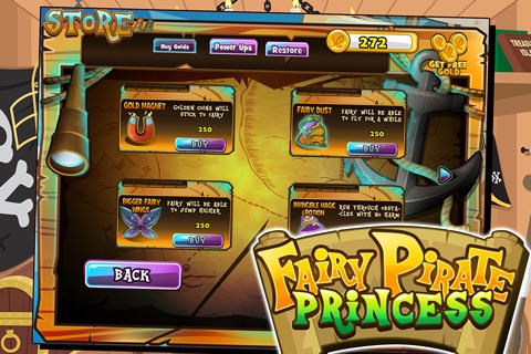 Fairy Pirate Princess – Ghost Pirates Treasure Hunt on The Caribbean High Seas screenshot 3